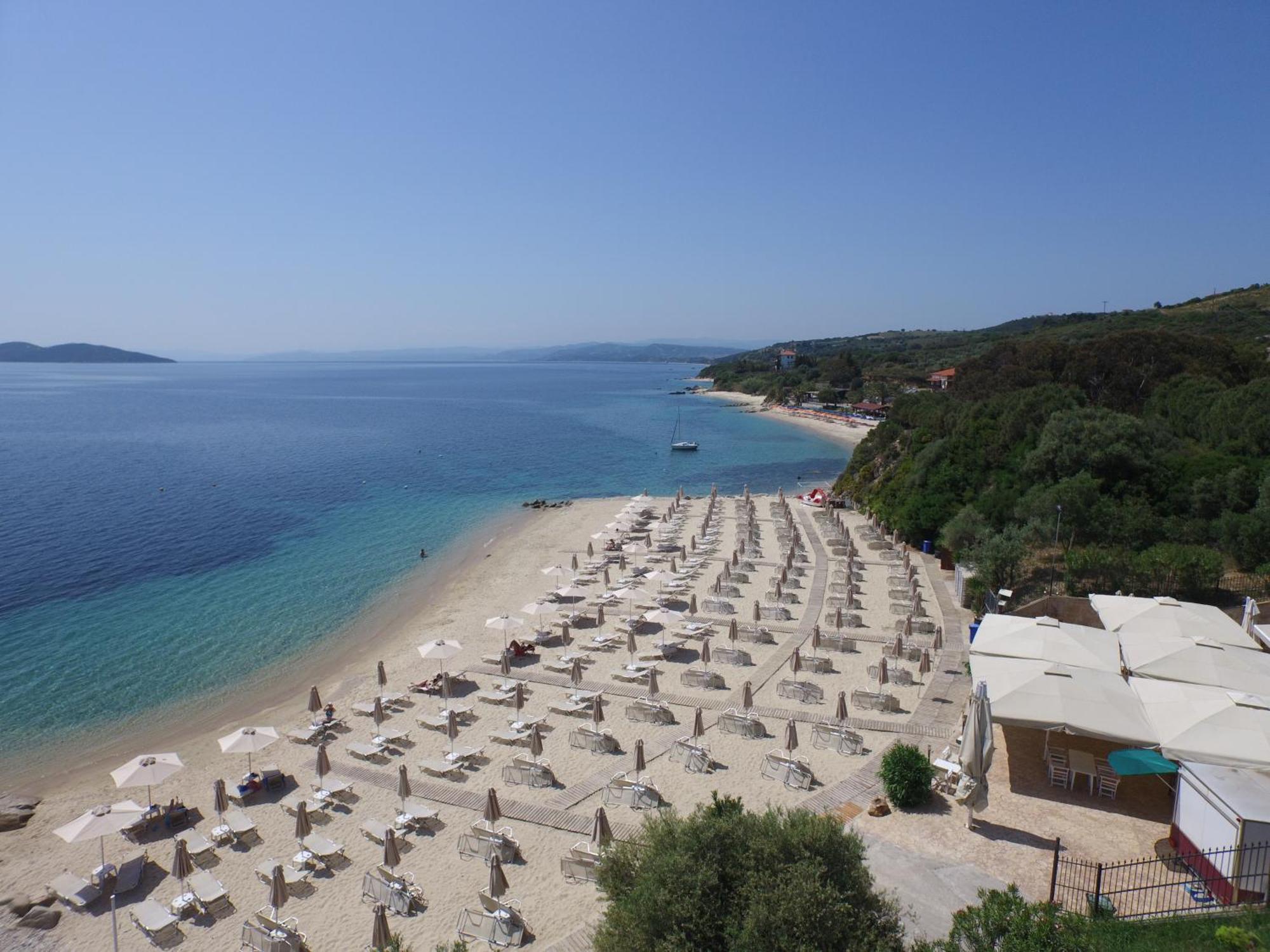 Aristoteles Holiday Hotel And Spa Ouranoupoli Exterior photo