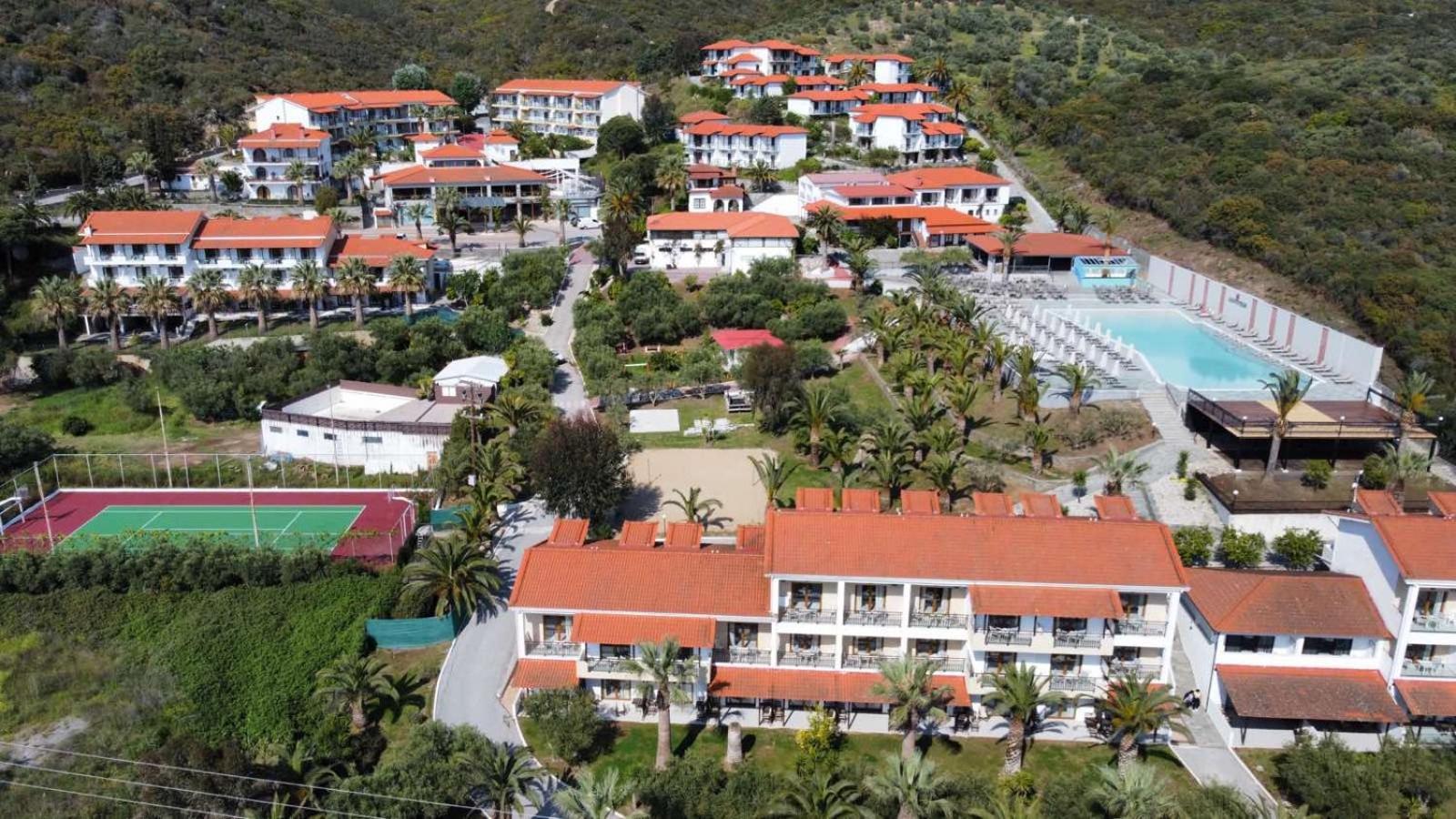 Aristoteles Holiday Hotel And Spa Ouranoupoli Exterior photo