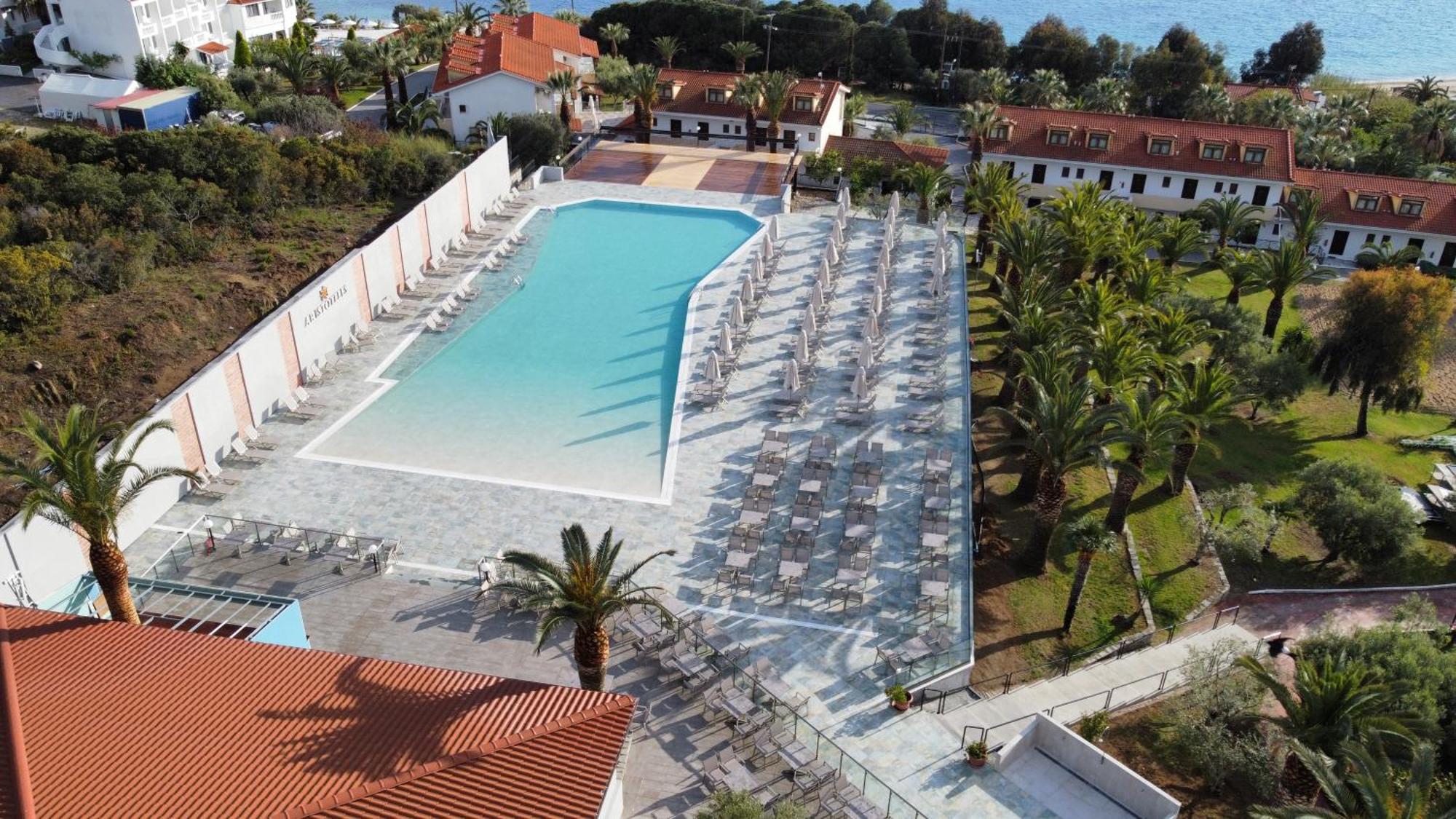 Aristoteles Holiday Hotel And Spa Ouranoupoli Exterior photo