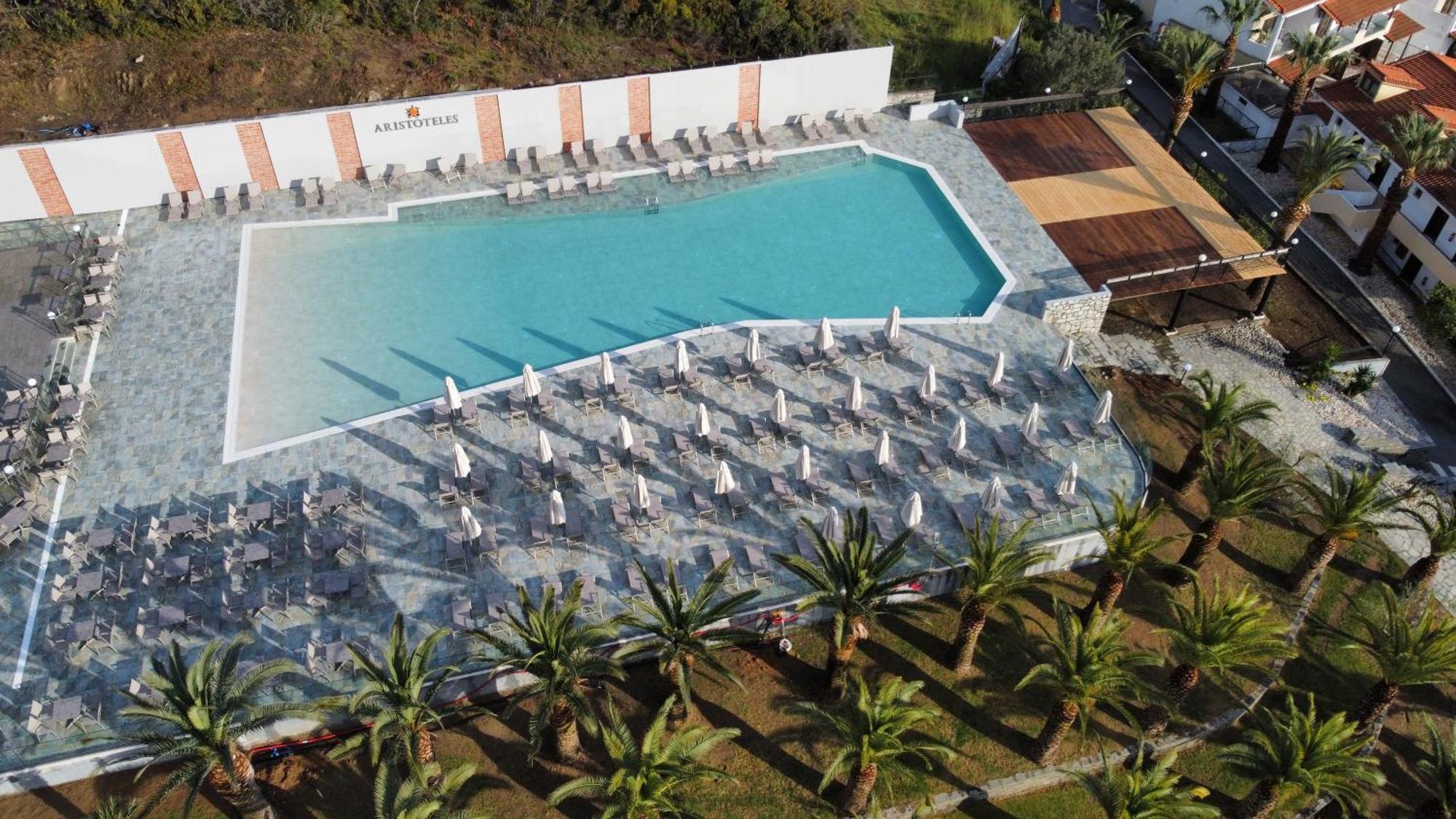 Aristoteles Holiday Hotel And Spa Ouranoupoli Exterior photo